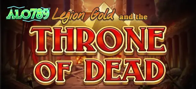 Giao diện trò chơi Legion Gold and the Throne of Dead với phong cách cổ đại huyền bí