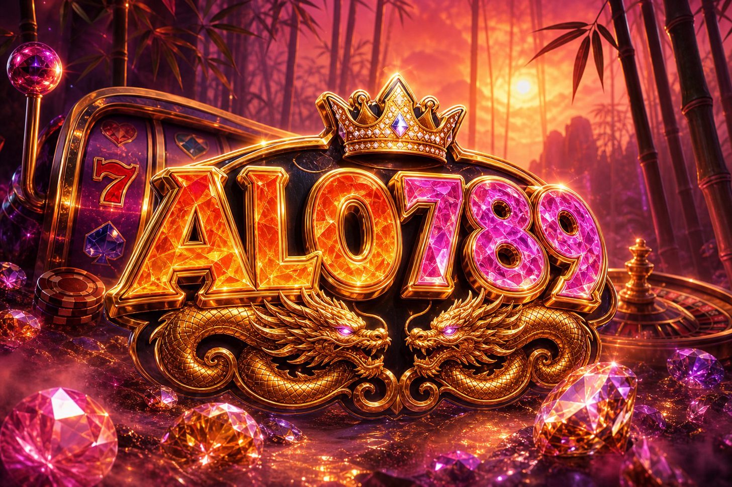 Giao diện cổng trò chơi trực tuyến ALO789 với danh mục game và khu vực ưu đãi thành viên mới